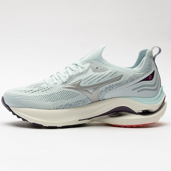 Vista 2 Tênis Mizuno Wave Zest 2 Masculino Mizuno AZUL CLARO