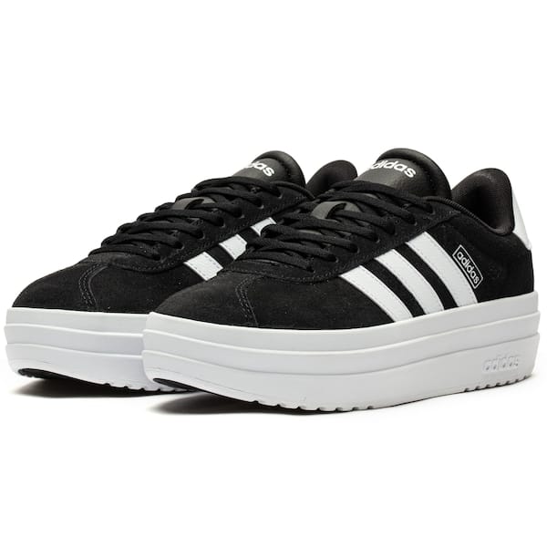 Vista 2 Tênis adidas VL Court Bold Feminino Adidas PRETO/BRANCO