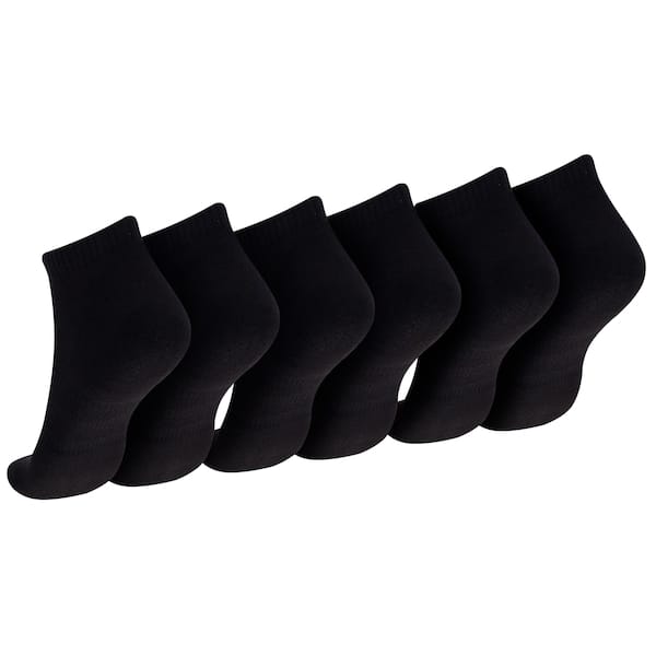 Vista 2 Kit de Meia adidas Cano Baixo Cush 3 Pares Adulto Adidas PRETO