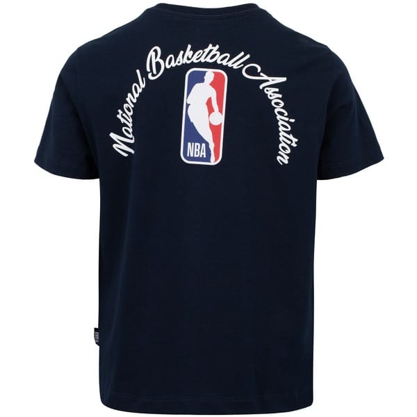 Vista 2 Camiseta NBA Manga Curta Juvenil Score N0650 NBA AZUL ESCURO