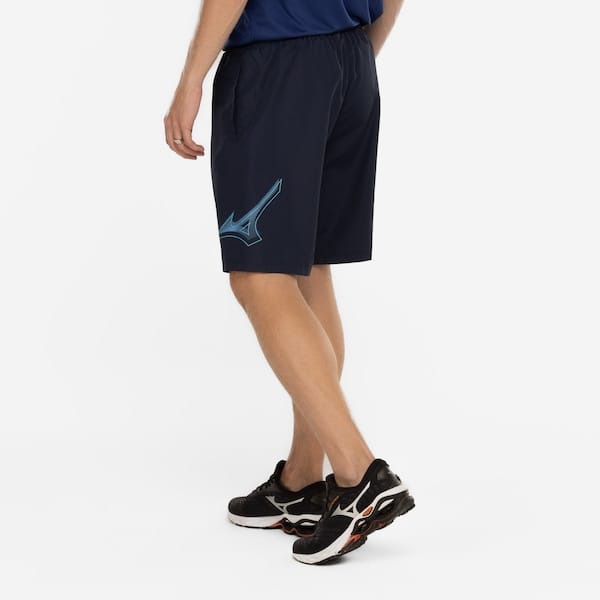 Vista 2 Bermuda Masculina Mizuno Run Bird Mizuno AZUL ESC/AZUL