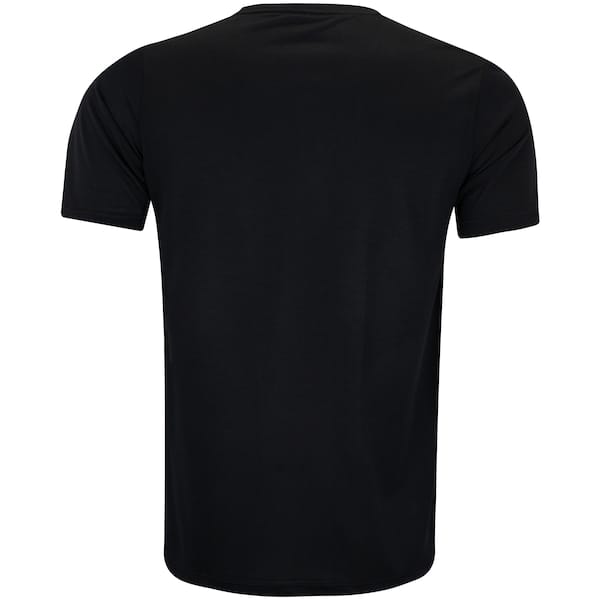 Vista 2 Camiseta Mizuno Energy Stamp Masculina Mizuno PRETO
