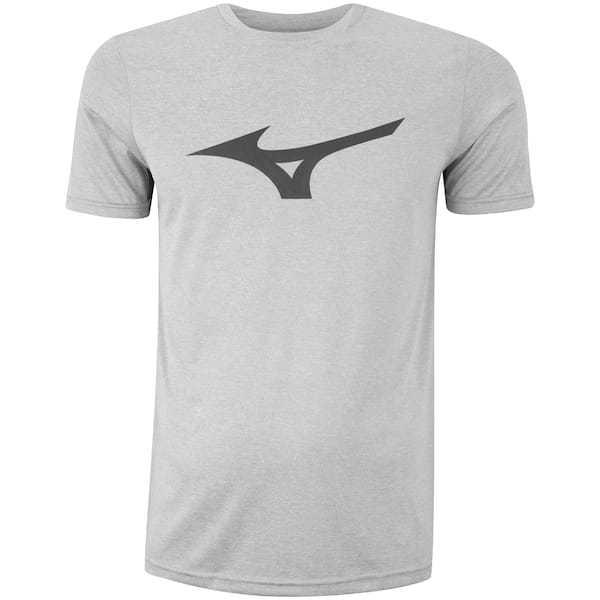 Camiseta Masculina Mizuno Manga Curta Spark Mescla