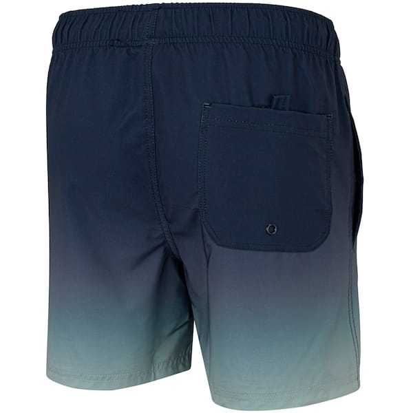 Vista 2 Bermuda Masculina Oxer Swim Estampado Curto Oxer AZUL ESC/AZUL CLA