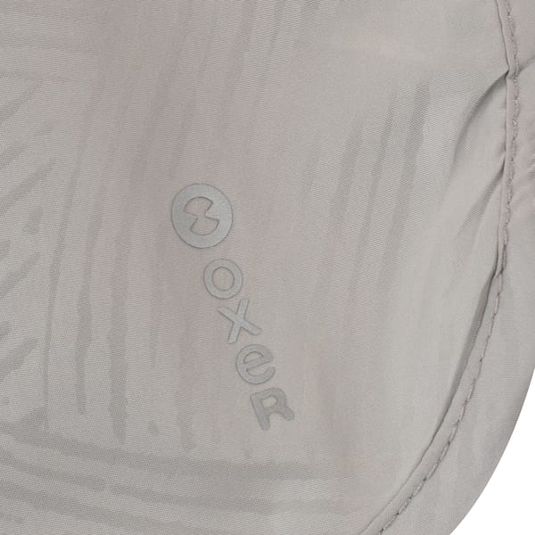 Vista 2 Bermuda Feminina Oxer Básico Print com Bolsa Oxer CINZA