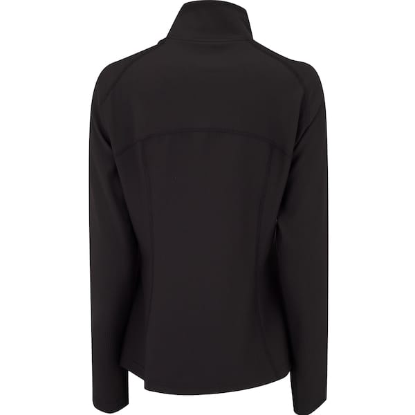 Vista 2 Jaqueta Feminina Oxer Ajustada Textura Bolso Selado Oxer PRETO