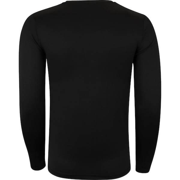 Vista 2 Camiseta Masculina Adams Manga Longa Compressão Proteção UV Refletiva Adams PRETO