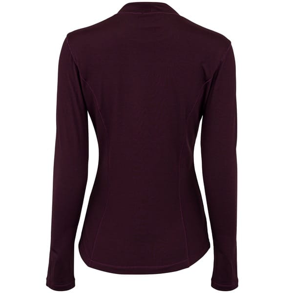 Vista 2 Camiseta Feminina Nord Manga Longa Segunda Pele Nord Outdoor VINHO