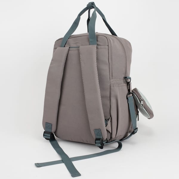 Vista 2 Mochila ASICS Kyoto 3 em 1 ASICS MARROM/VERDE