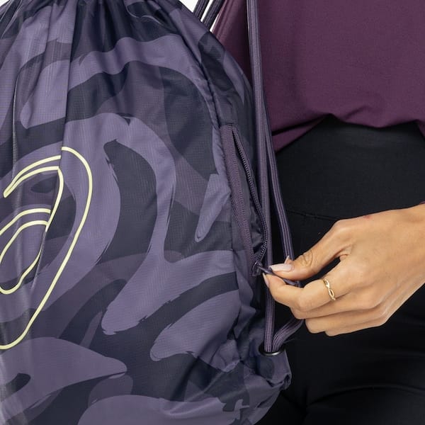 Vista 2 Gym Sack ASICS Estampado ASICS ROXO ESCURO