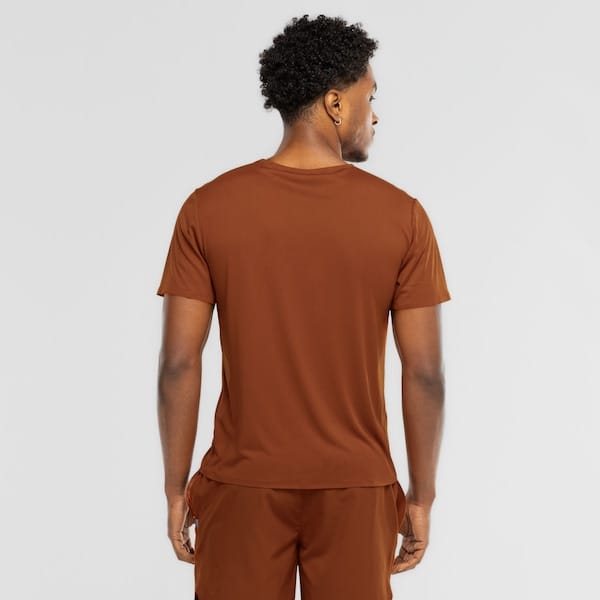 Vista 2 Camiseta ASICS Kabuki Selada Masculina ASICS VERDE