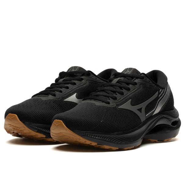 Vista 2 Tênis Mizuno Wave Tornamic 4 Masculino Mizuno PRETO