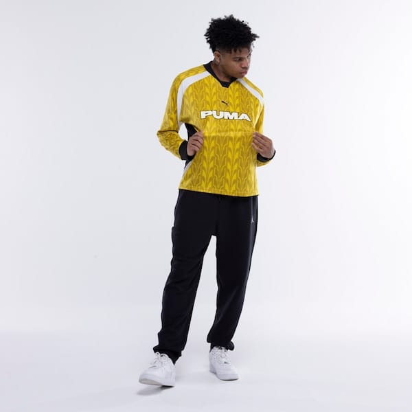 Vista 2 Camiseta Puma Manga Longa Football Jersey Longsleeve Puma AMARELO