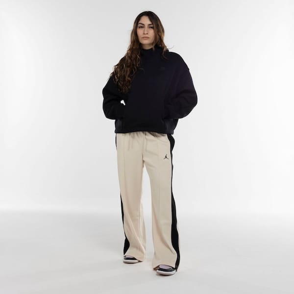 Vista principal Blusão Nike com Capuz Sportswear Tech Fleece Oversized Hoodie Nike PRETO/PRETO