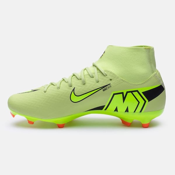 Vista 2 Chuteira de Campo Nike Mercurial Zoom Superfly 10 Academy Adulto Nike VERDE CLARO/PRETO