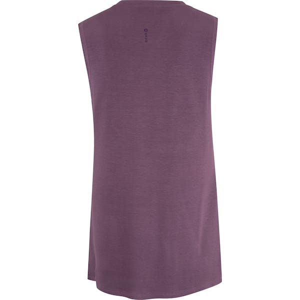 Vista 2 Camiseta Regata Feminina Oxer Alongada Oxer ROXO ESCURO