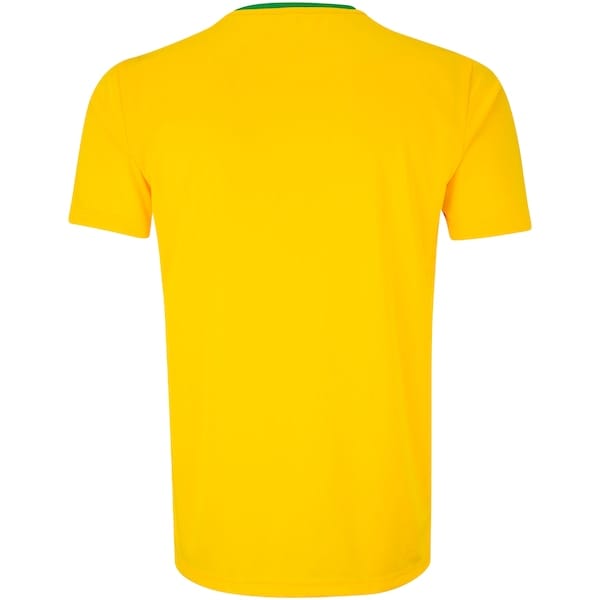 Vista 2 Camiseta da Seleção do Brasil CBF Masculina Cbf AMARELO