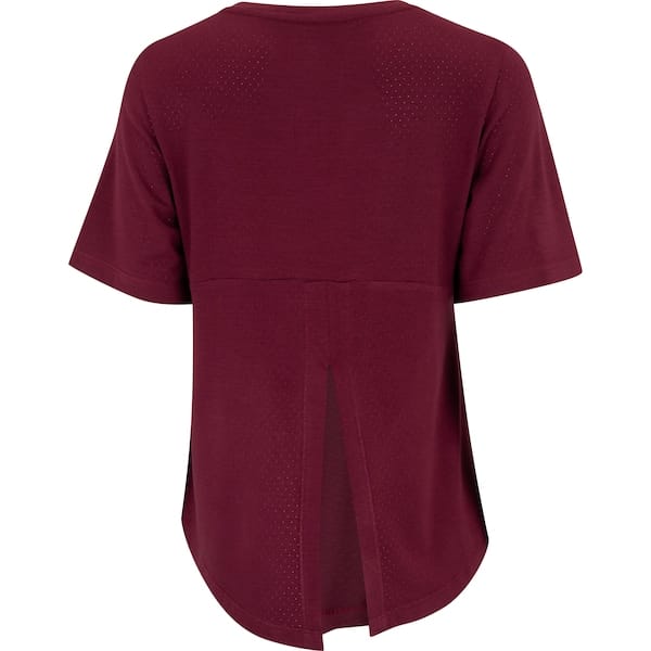 Vista 2 Camiseta Feminina Fila Manga Curta Future Sports Flow Fila VINHO