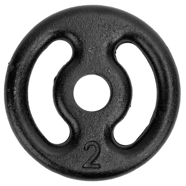 Anilha de Ferro Oxer 2 kg Vazada