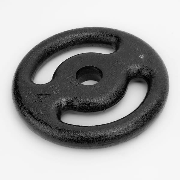 Vista 2 Anilha de Ferro Oxer 4 kg Vazada Oxer PRETO