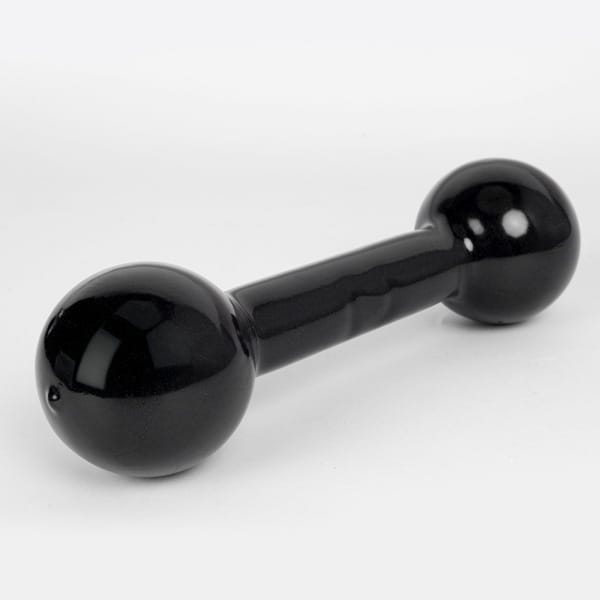 Vista 2 Halter Oxer Emborrachado - 2 Kg Oxer PRETO