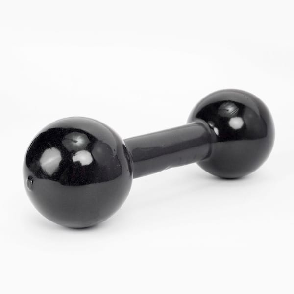 Vista 2 Halter Oxer Emborrachado - 4 Kg Oxer PRETO