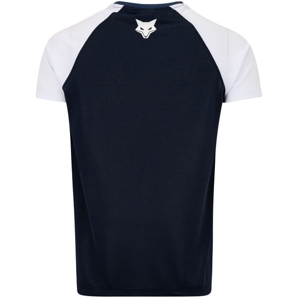 Vista 2 Camiseta do Cruzeiro Braziline Masculina Honra braziline AZUL ESC/BRANCO