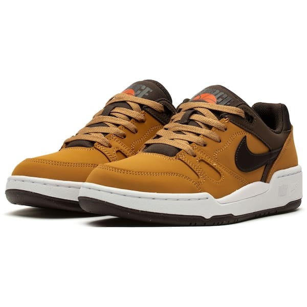 Vista 2 Tênis Nike Full Force Masculino Nike MARROM ESC/PRETO