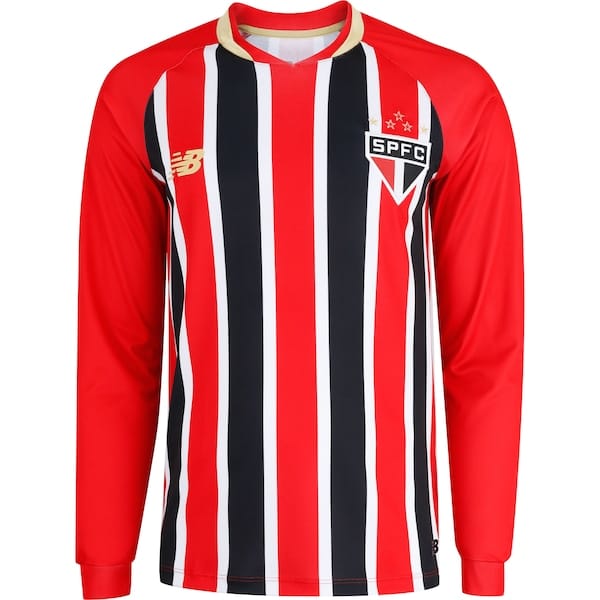 Camisa do São Paulo II 25/26 Away Manga Longa New Balance Unissex