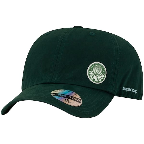 Boné Aba Curva do Palmeiras Supercap Tinturado com Aplicação Snapback Adulto