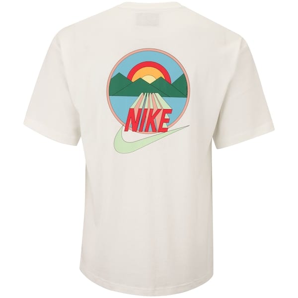 Vista 2 Camiseta Masculina Nike Manga Curta NRG Sunset Nike BRANCO