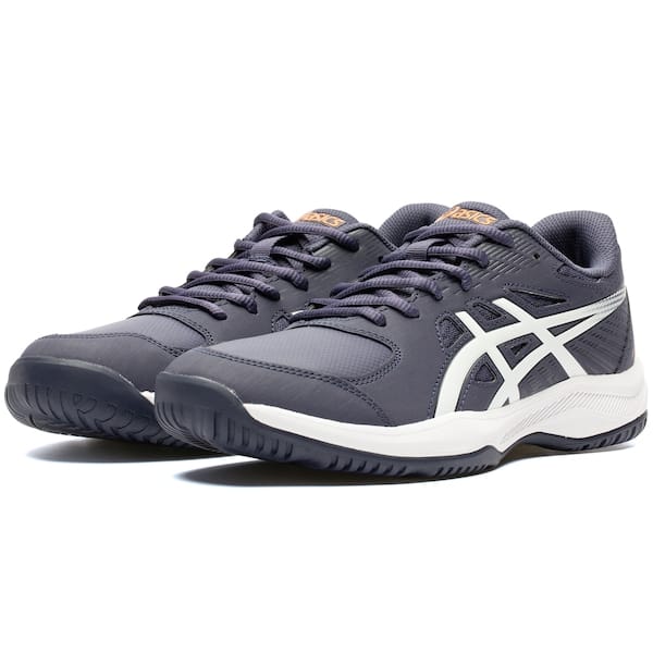 Vista 2 Tênis ASICS Court Slide 4 Masculino ASICS AZUL ESC/BRANCO