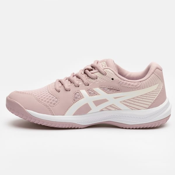 Vista 2 Tênis ASICS Upcourt 6 Feminino ASICS ROSA CLA/BRANCO