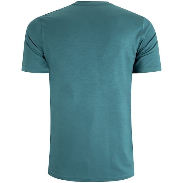Vista 2 Camiseta Masculina New Balance Active Logo New Balance VERDE ESCURO
