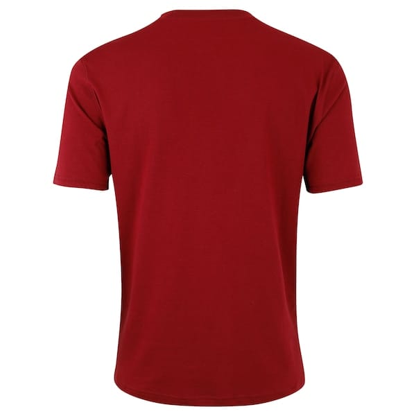 Vista 2 Camiseta Masculina New Balance Manga Curta Essentials New Balance VINHO