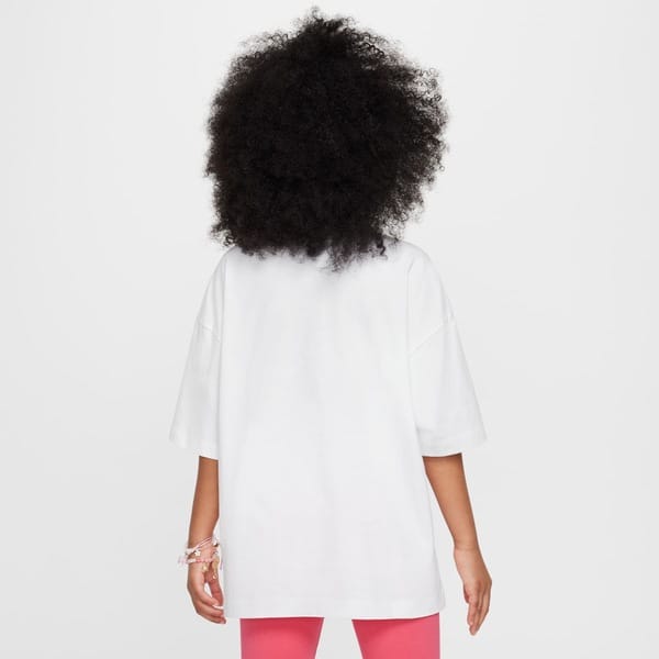 Vista 2 Camiseta Nike Sportswear Heart Infantil Nike BRANCO