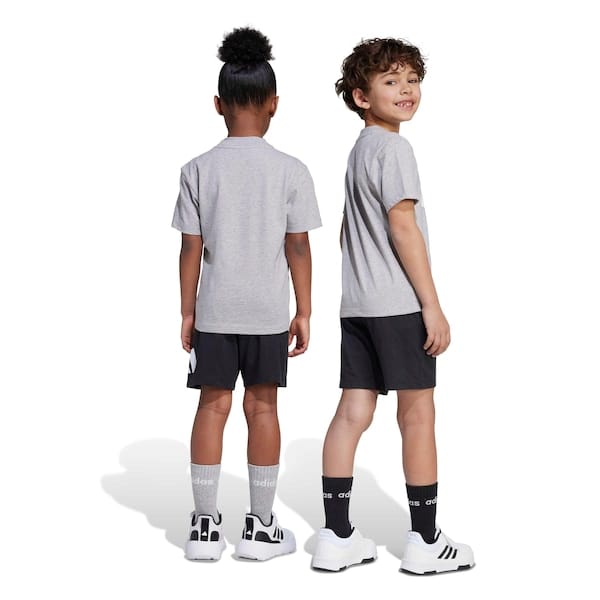 Conjunto Infantil adidas Big Logo Camiseta + Bermuda - 2