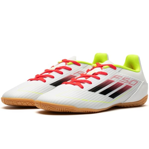 Vista 2 Chuteira Futsal adidas F50 Club Adulto Adidas BRANCO