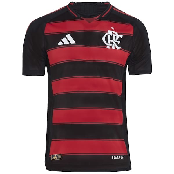 Camisa do Flamengo I 25/26 Jogador adidas Masculina