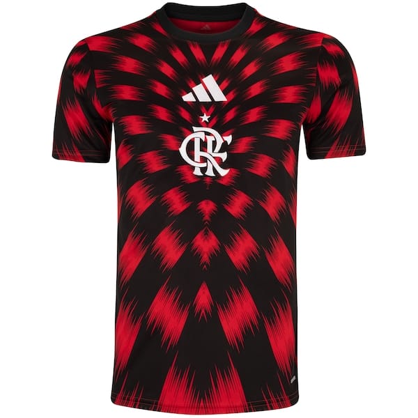 Camisa Pré-jogo do Flamengo 25 adidas Masculina