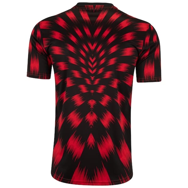 Vista 2 Camisa Pré-jogo do Flamengo 25 adidas Masculina Adidas VERMELHO
