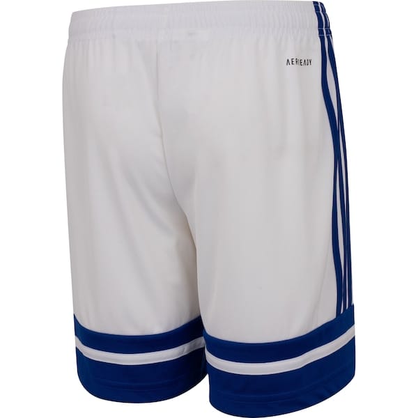 Vista 2 Bermuda Infantil adidas Squadra 25 Adidas BRANCO/AZUL ESC