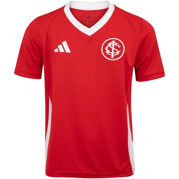 Vista principal Camisa do Internacional 25 Fanshirt adidas Juvenil Adidas VERMELHO