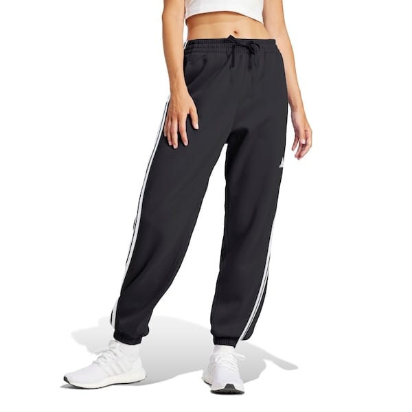 Calça Feminina adidas Essentials French Terry Cuffed 3 listras