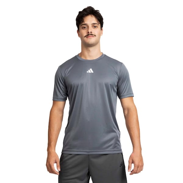 Camiseta Masculina adidas Manga Curta Treino Básica