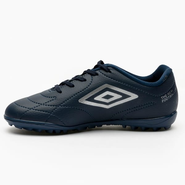 Vista 2 Chuteira Society Umbro Class Júnior Umbro AZUL/CINZA
