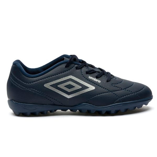 Vista principal Chuteira Society Umbro Class Júnior Umbro AZUL/CINZA