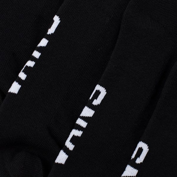 Vista 2 Kit de Meias Vans Classic Ankle 3 pares Vans PRETO