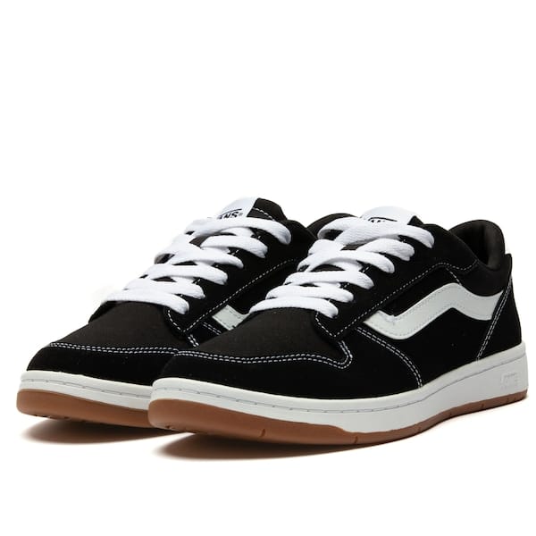 Vista 2 Tênis Vans Ryland Feminino Vans PRETO/BRANCO