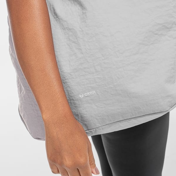 Vista 2 Bolsa Tote Oxer Square Oxer CINZA CLARO